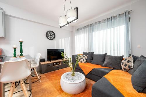 Colorful city apartment