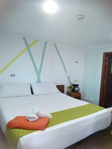 Katil atau katil-katil dalam bilik di Hotel Najjez