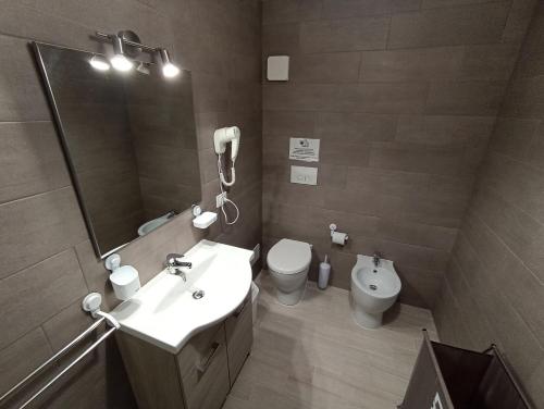Koupelna v ubytování B&B Casa Gabriele