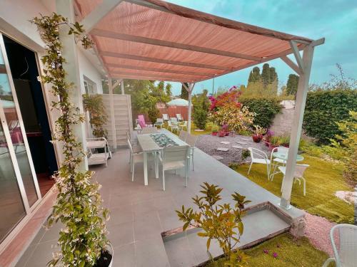 Zahrada ubytování B&B Villa Dunardi