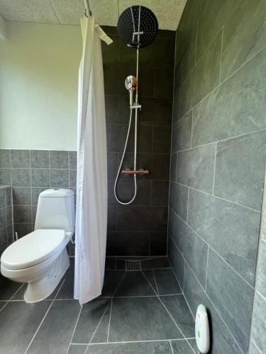 Bilik mandi di Luxury apartment Curchi 1