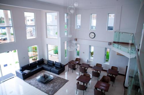 Posezení v ubytování Cromer Apartments