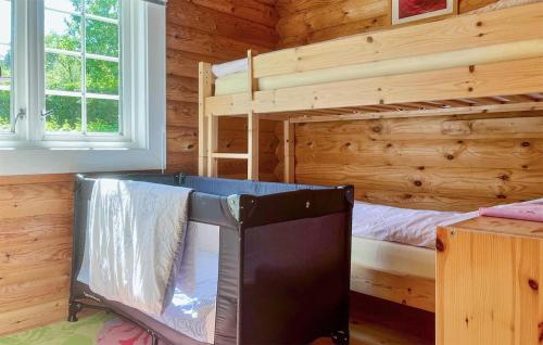 Letto o letti in una camera di 2 Bedroom Pet Friendly Home In Ræge