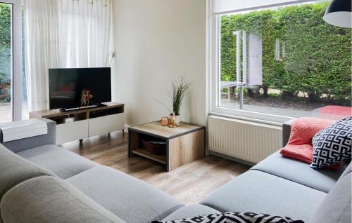 Μια τηλεόραση ή/και κέντρο ψυχαγωγίας στο 2 Bedroom Nice Home In Noordwijkerhout