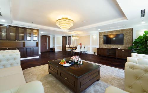 Χώρος καθιστικού στο Victory Hotel Vung Tau - New Wing