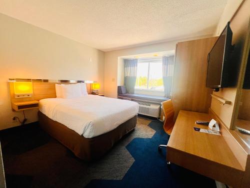 Postel nebo postele na pokoji v ubytování Microtel Inn by Wyndham Lexington