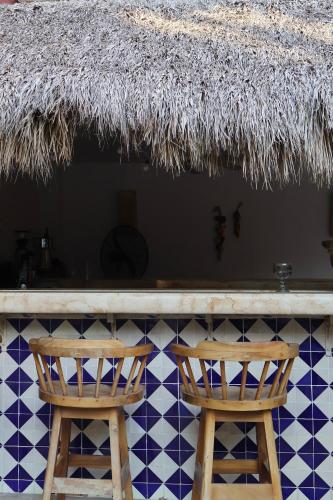 Фотография из галереи Casa Lotería -Pueblito Sayulita- Colorful, Family and Relax Experience with Private Parking and Pool в городе Саюлита