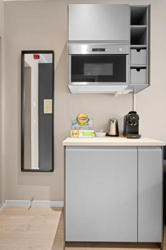 Η κουζίνα ή μικρή κουζίνα στο Bohemian Hotel - Self-Service