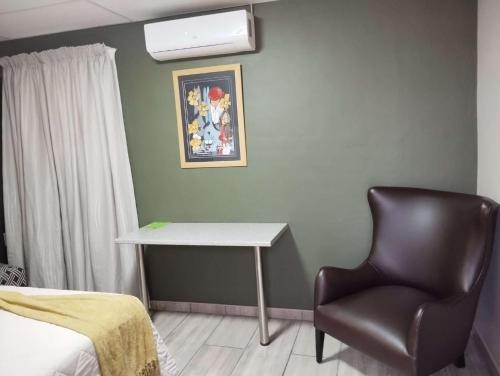 Χώρος καθιστικού στο Hopetown Accommodation