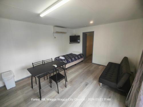 Televisyen dan/atau pusat hiburan di Wagga Wagga Tourist Park