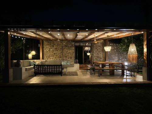 Posezení v ubytování Finca Aprisco de Candeleda