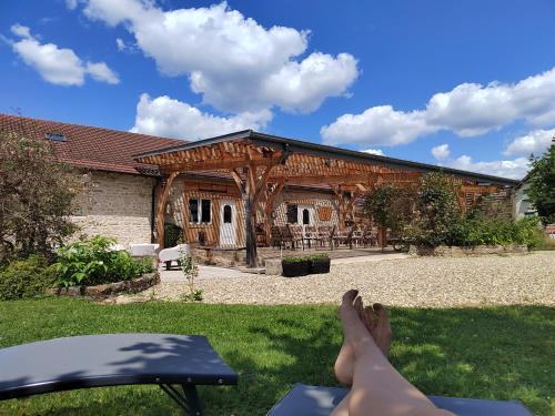 Taman di luar Gite Flâneurs Grande Maison de campagne 10-15 personnes
