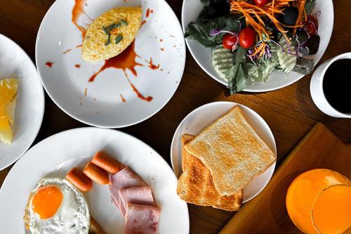 Đồ ăn tại/gần căn hộ