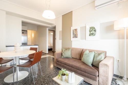 Luxury Beachfront Suite in Voula Premium 2-Bedroom Stay