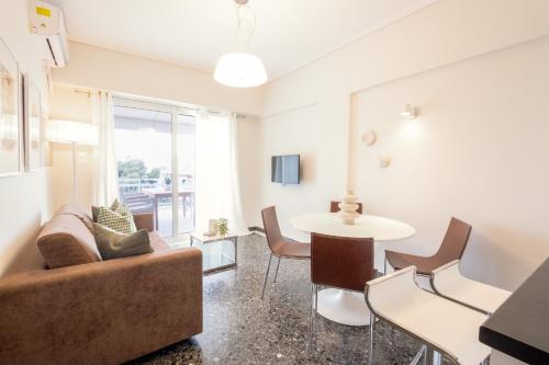 Luxury Beachfront Suite in Voula Premium 2-Bedroom Stay