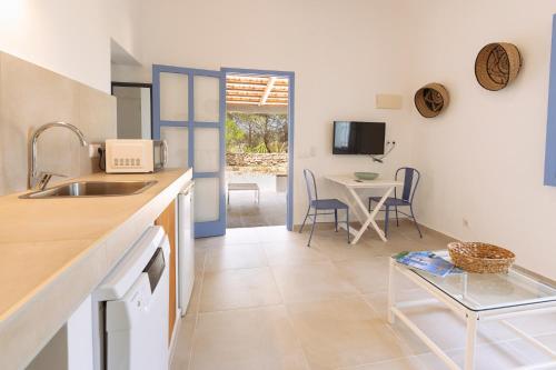 Cucina o angolo cottura di Cas Saliners - Parc Natural