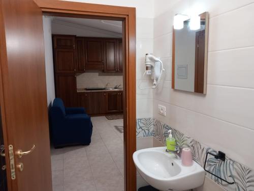 Kúpeľňa v ubytovaní B&B da Giovanna Dimora del Turista