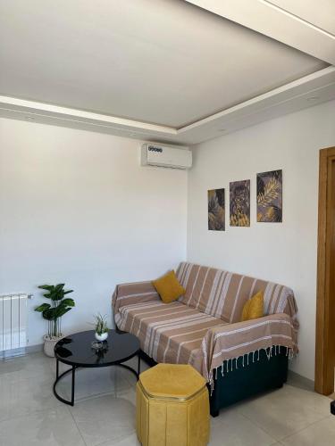 Posezení v ubytování Nouveau appartement
