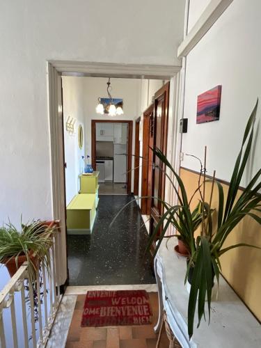 Posezení v ubytování Appartamento Case Rosse