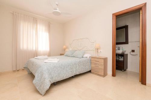 Ένα ή περισσότερα κρεβάτια σε δωμάτιο στο Carmen Viejo