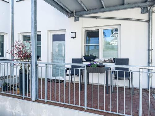 Balkoni atau teres di Apartment Kuhlmann by Interhome