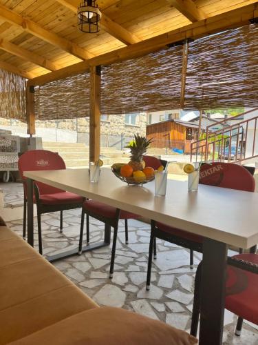 Χώρος καθιστικού στο Vito apartments