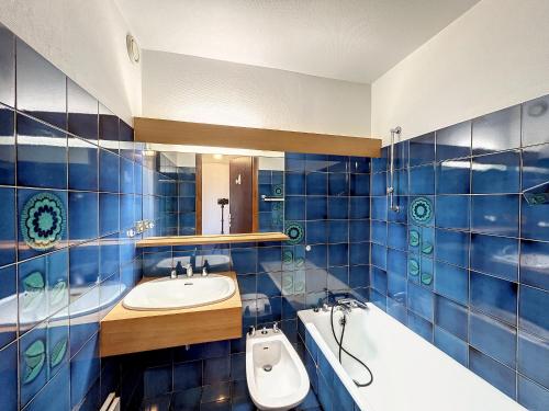 Vonios kambarys apgyvendinimo įstaigoje Appartement Combloux, 2 pièces, 6 personnes - FR-1-560-51