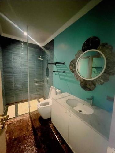 Koupelna v ubytování Murano Poolvilla Khao Yai