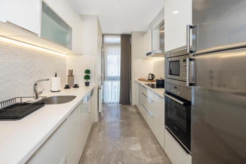 Η κουζίνα ή μικρή κουζίνα στο Mayar Residence Hotel