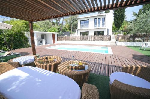 Villa luxe californienne - Piscine Poolhouse