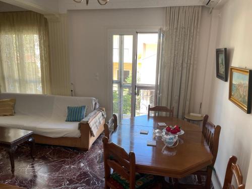 Χώρος καθιστικού στο Nota's Apartment