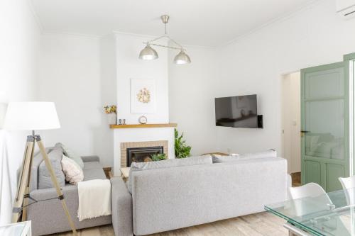 Precioso apartamento con Chimenea patio solarium.