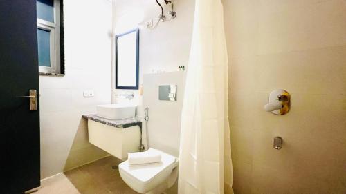 Koupelna v ubytování BluO Medicity - Hotel Gurgaon