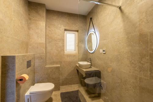 Vannituba majutusasutuses Villa Lugano