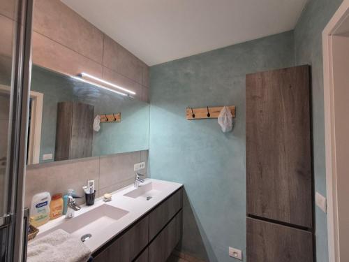 Koupelna v ubytování Ryokan met futon