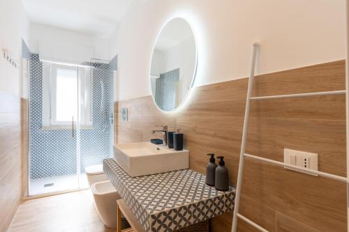 Koupelna v ubytování Capitan Trinchetto Risacca