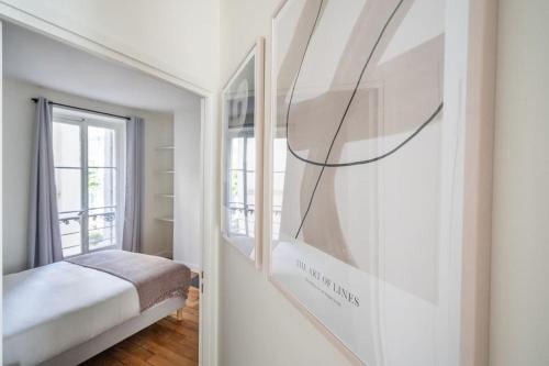 1.Two Bedrooms#Champs Elysées#Arc de Triomphe#AC