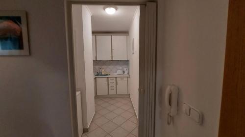Una cocina o zona de cocina en Vukmán Apartman
