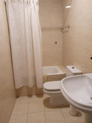Koupelna v ubytování Casa Jean Pineau