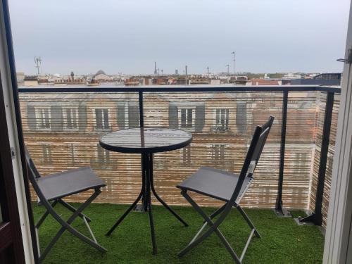 Balkón nebo terasa v ubytování Studio 25m2 - lumineux et bien équipé