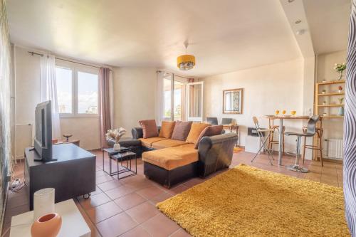 Χώρος καθιστικού στο Le Bohème de Montreuil 13 minutes Paris