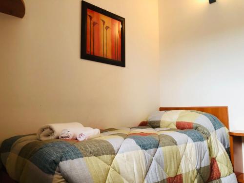 Cama o camas de una habitación en Hotel Softwood