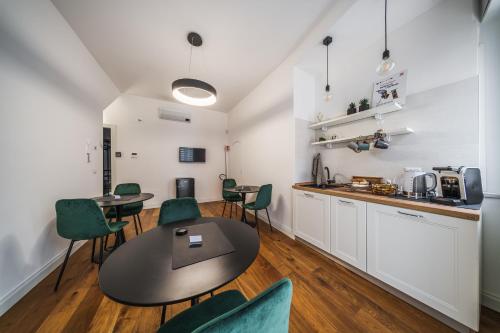 Dapur atau dapur kecil di Palazzo “Di Palma” Bed & Breakfast