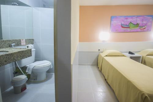 Koupelna v ubytování Hotel Pousada Tamandaré - PB