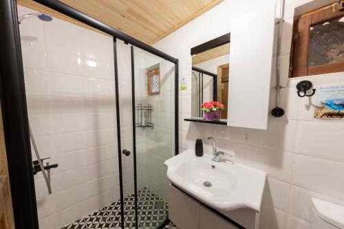 Ένα μπάνιο στο Arslan Bey Konağı Butik Otel
