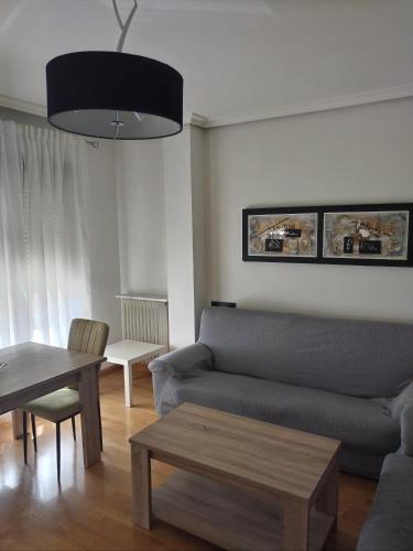 Χώρος καθιστικού στο Apartamento SANTA CLARA 5
