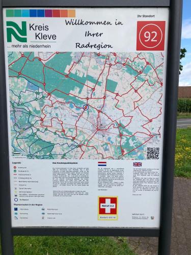 Ein Zertifikat, Auszeichnung, Logo oder anderes Dokument, das in der Unterkunft Seepark Cox ausgestellt ist