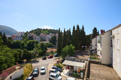 Nespecifikovaný výhled na hory nebo výhled na hory při pohledu z apartmánu