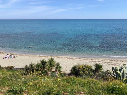 T2 neuf vue mer, piscine chauffée N194