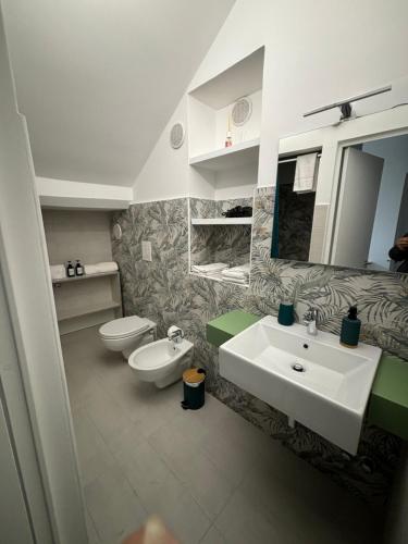 Koupelna v ubytování Biscotti s room